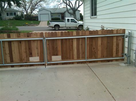 wooden fence post conversion